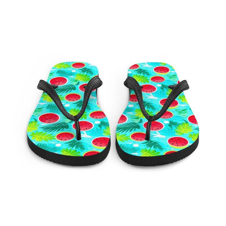 Watermelon Vibes Flip Flops