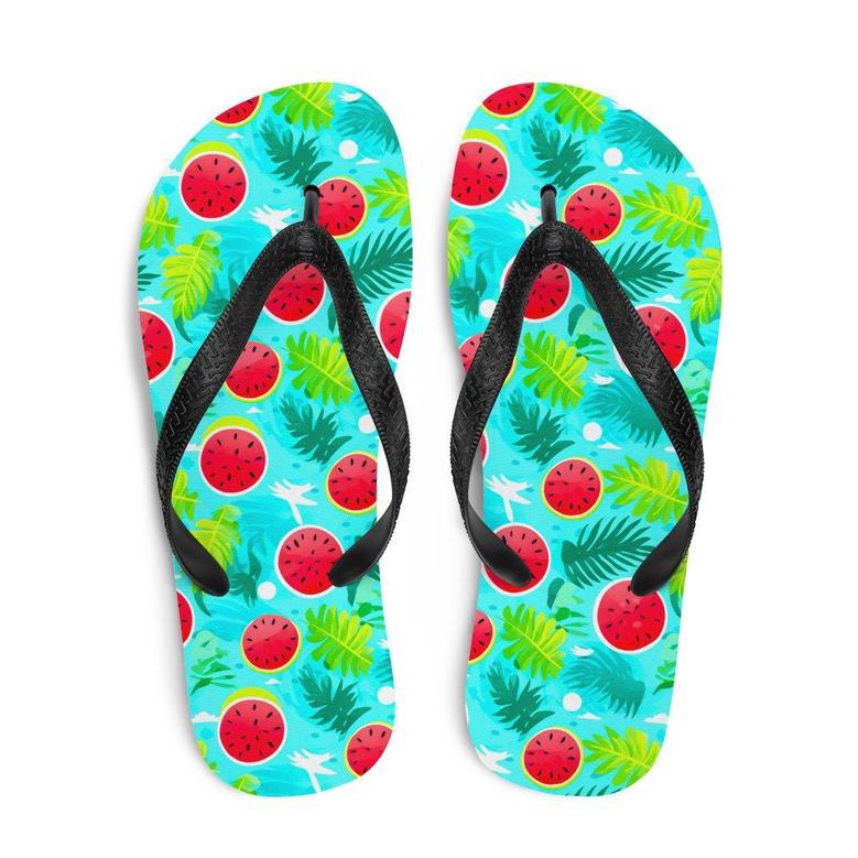 Watermelon Vibes Flip Flops