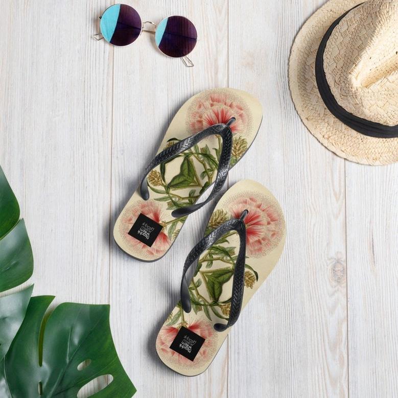 Woman's Japanese-Inspired Flip-Flops.