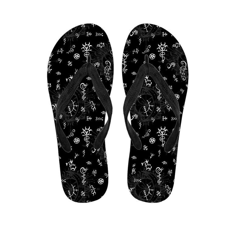 Alchemy Gothic Witch Men's Flip Flops