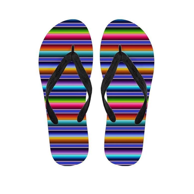 Baja Serape Mexican Men's Flip Flops