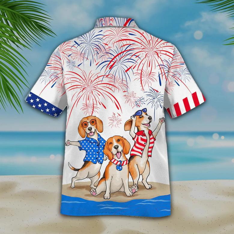 Beagle Hawaiian Shirts Independence Day Is Coming Aloha Beach Shirt For Men And Woman, Hawaii Dog Shirt