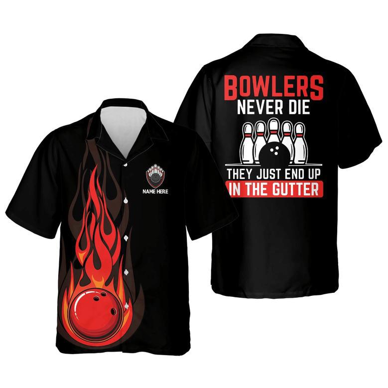 Blowers Never Die They Just End Up In The Gutter Hawaiian Shirt, Bowling Shirt