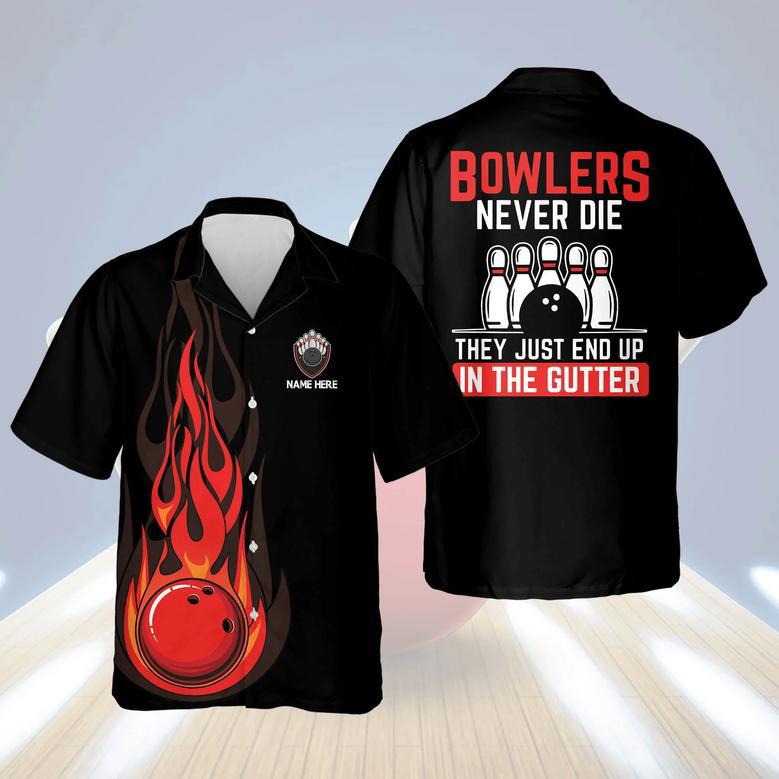 Blowers Never Die They Just End Up In The Gutter Hawaiian Shirt, Bowling Shirt