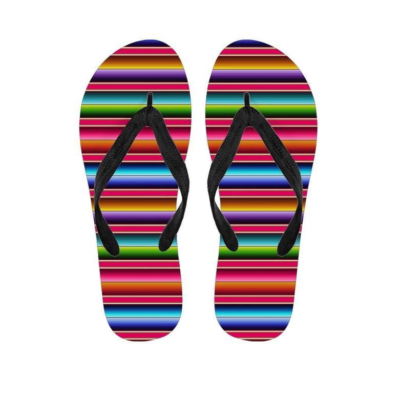 Coloful Mexican Baja Men's Flip Flops