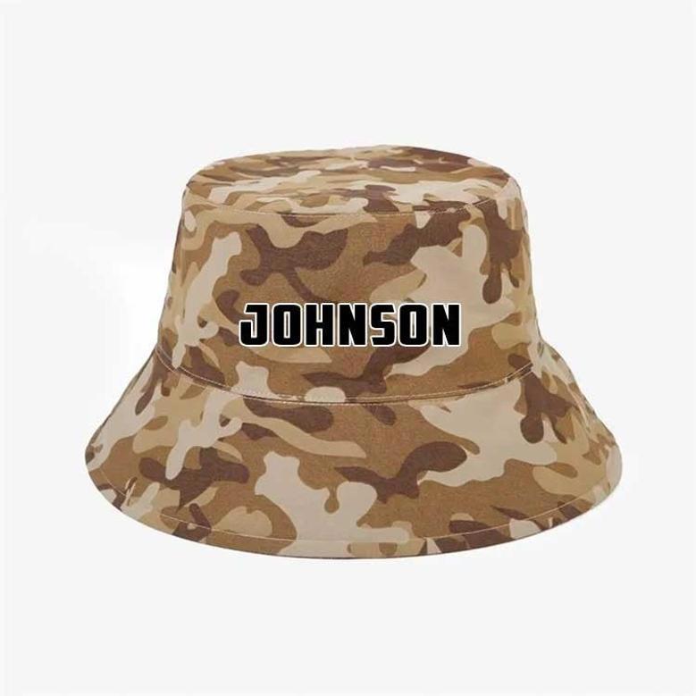 Colorful Camouflage Pattern Bucket Hat Camo Hat for Men, Dad, Farmers