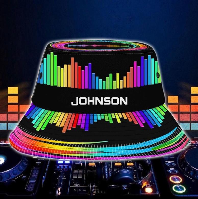 Customized DJ Bucket Hats for Men, Women, DJ Players Hat Summer Outfits for Friends