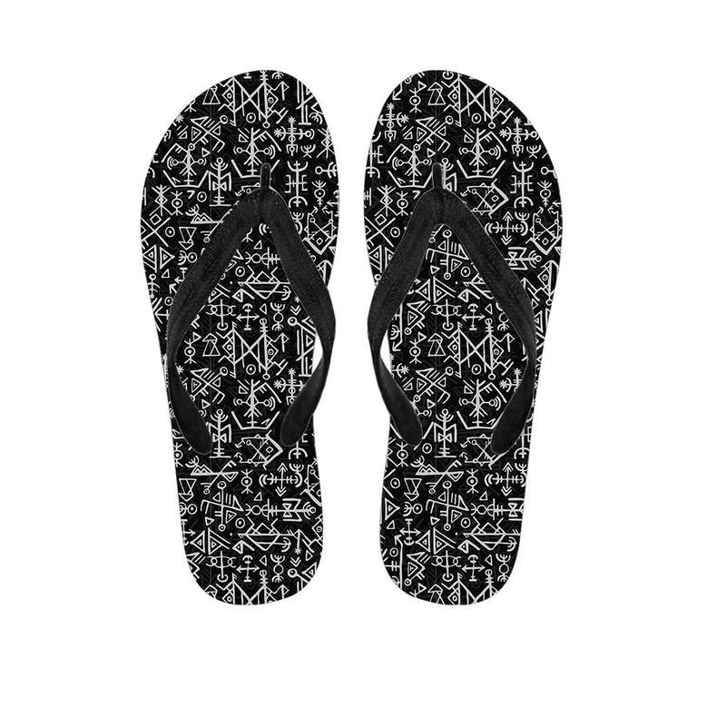 Futhark Norse Viking Men's Flip Flops