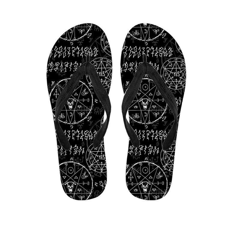 Gothic Men's Flip Flops