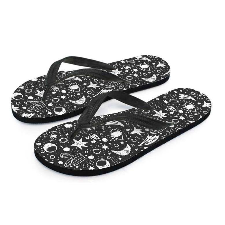 Gothic Witchcraft Men's Flip Flops