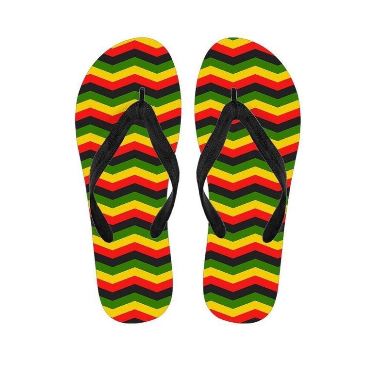 Jamaica Reggae Rasta Men's Flip Flops