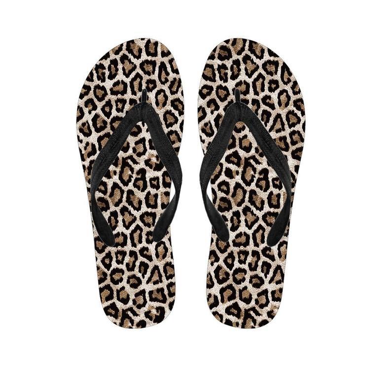 Leopard Men's Flip Flops