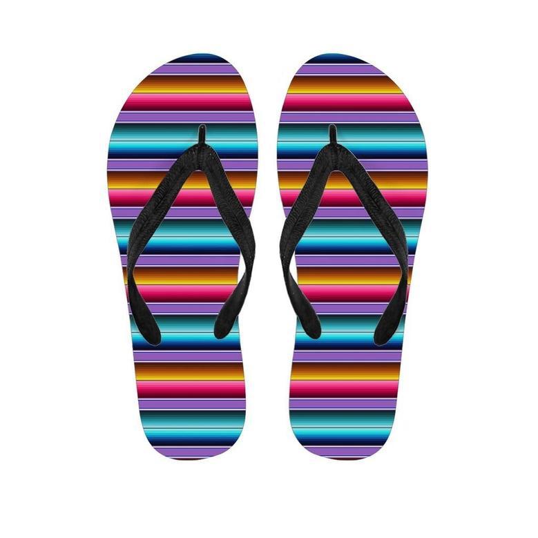 Mexican Baja Serape Men's Flip Flops