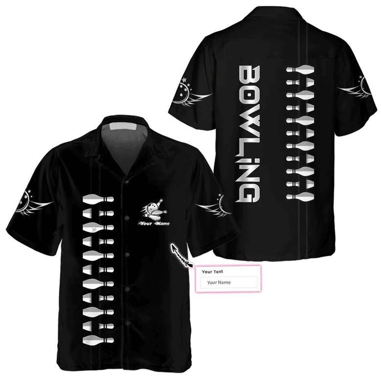 Personalized Name Bowling Custom Hawaiian Shirt, Bowling Shirt For Men & Women, Idea Gift for Bowler