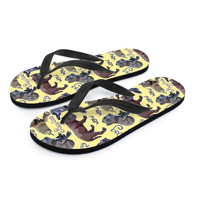 Pitbull Puppy Men's Flip Flops