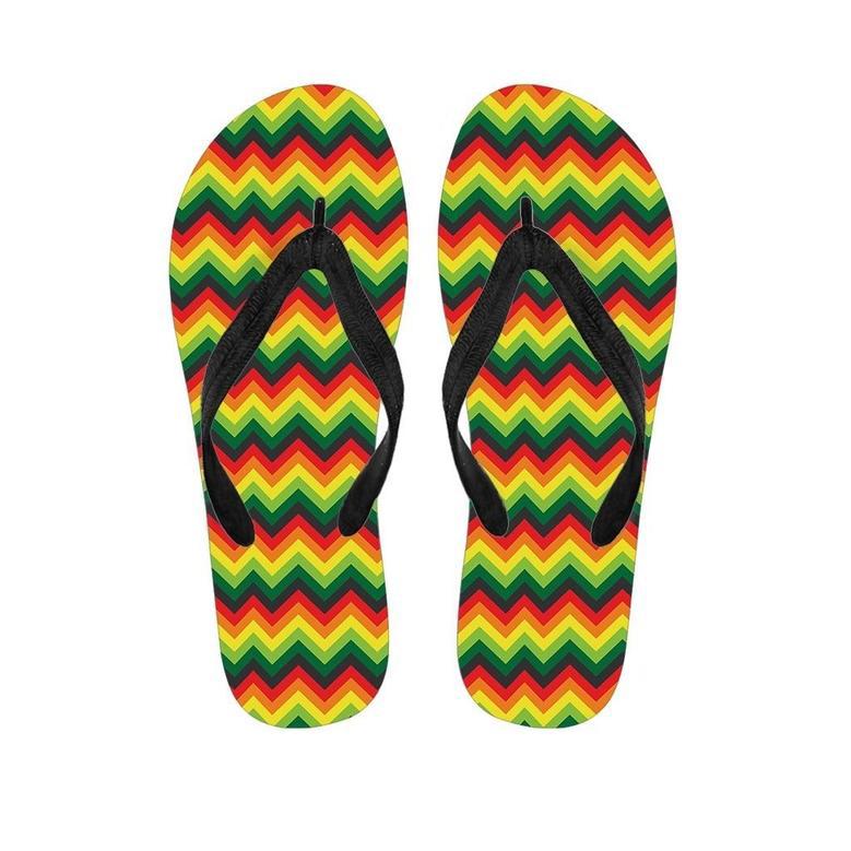 Rasta Jamaica Reggae Men's Flip Flops