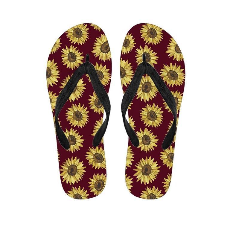 Sunflower Brown Men's Flip Flops