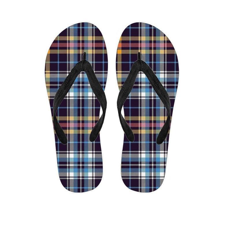 Tartan Plaid Men's Flip Flops