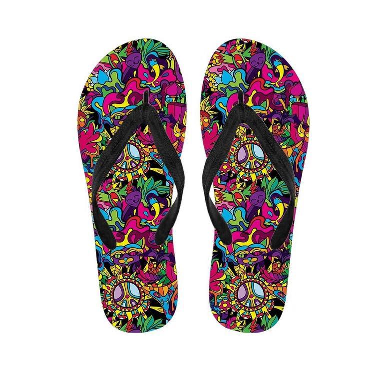 Tribal Trippy Men's Flip Flops