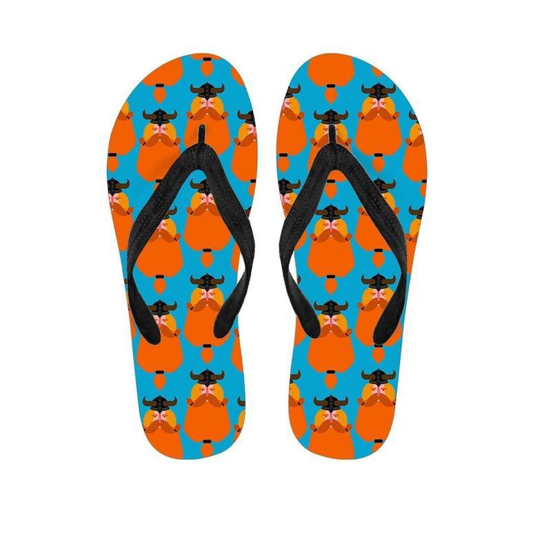 Viking Gnome Men's Flip Flops