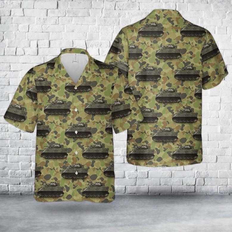 Australian Army FSV/Alvis Saladin turret Hawaiian Shirt for Men, Army Veteran