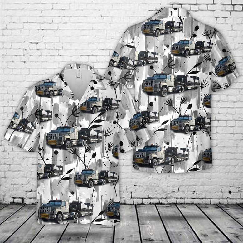 Australian Army International Harvester with Armoured Personnel Carrier Hawaiian Shirt for Men, Veteran