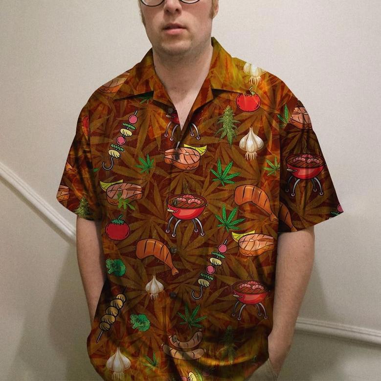 BBQ Hawaiian Shirt I'd Smoke That