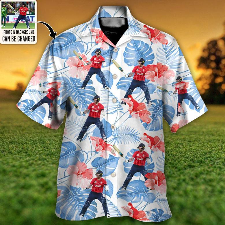 Cricket You Want Tropical Style Custom Photo Hawaiian Shirt Personalized Photo Gifts