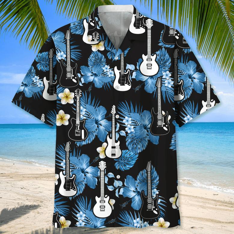 Desert Guitar Hawaiian Shirt for Men, Women, Guitar Lovers