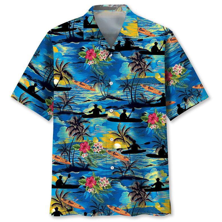 Desert Kayak Hawaiian Shirt for Men, Women, Kayak Summer Beach Shirt