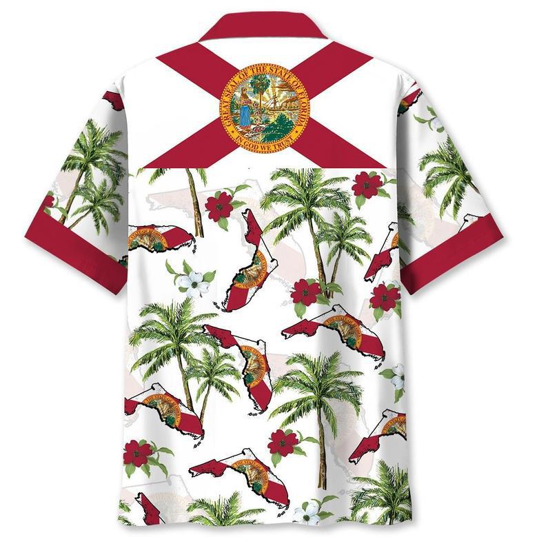 Florida Big Foot Hawaiian Shirt Tropical Aloha Florida Proud Hawaiian Shirt for Men, Women