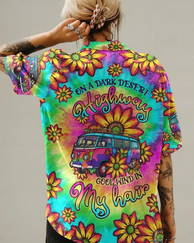 Funny Old Hippie Don't Die Hawaiian Shirt for Men, Dad