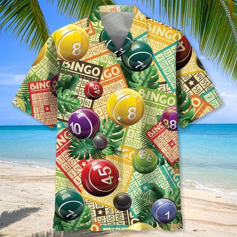 Funny Reto Billiard Hawaiian Shirt for Men Billiard Players, Custom Billiard Balls Hawaiian Shirt Summer Vibes