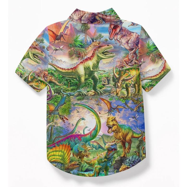 Dinosaur Kids Hawaii Shirt