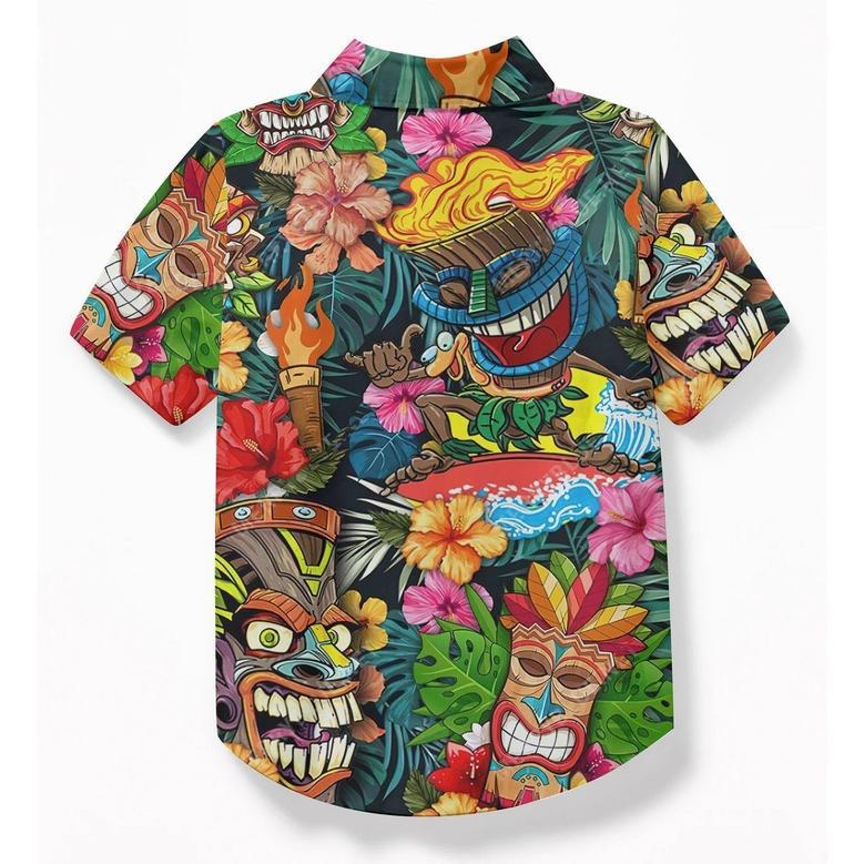 Tiki Tiki Awesome Kid Hawaii Shirt