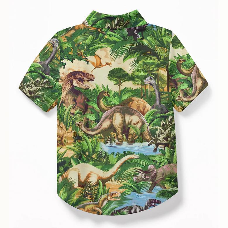 Dinosaur Kid Hawaii Shirt