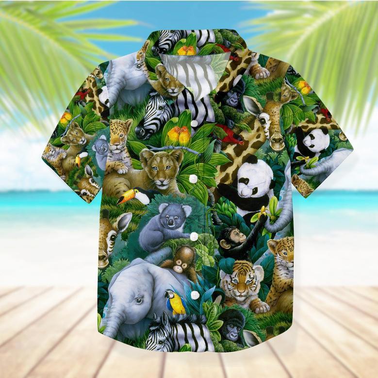 Welcome To The Zoo Custom Kid Hawaii Shirt