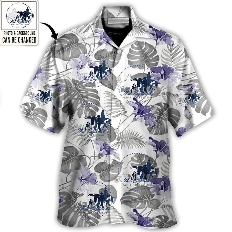 Horse Club You Want Tropical Style Custom Photo Hawaiian Shirt Personalized Photo Gifts, Shirt for Horse Club