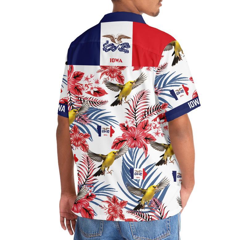 Iowa State Proud Hawaiian Shirt for Men, Women, Iowa Tropical Summer Beach Shirt