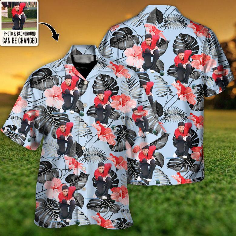 Lawn Bowling You Want Tropical Style Custom Photo Hawaiian Shirt Personalized Photo Gifts