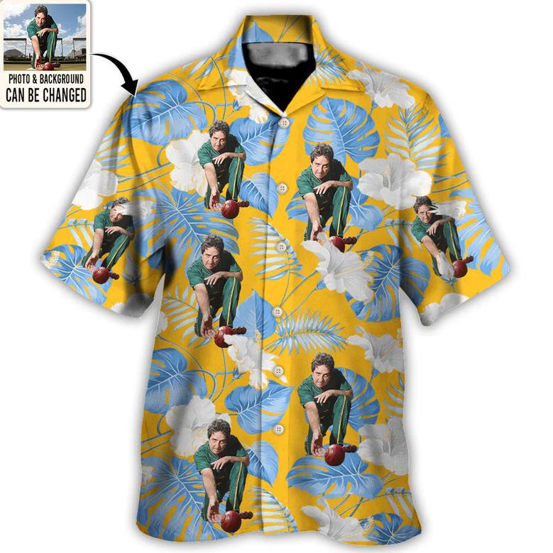 Lawn Bowling You Want Tropical Style Custom Photo Hawaiian Shirt Personalized Photo Gifts