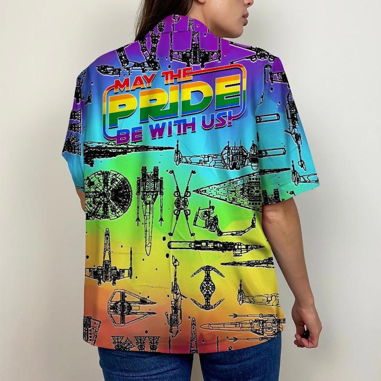 LGBT May The Pride Be With Us Hawaiian Shirt