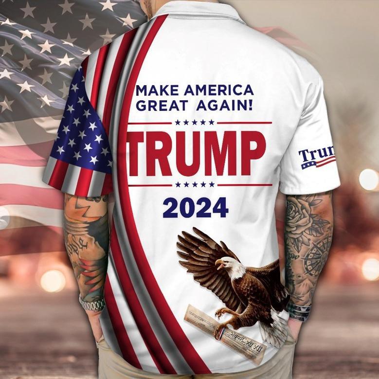 One Nation Under God Trump Hawaii Shirt 62522, Summer Jesus Shirt Gift For Trump Lovers