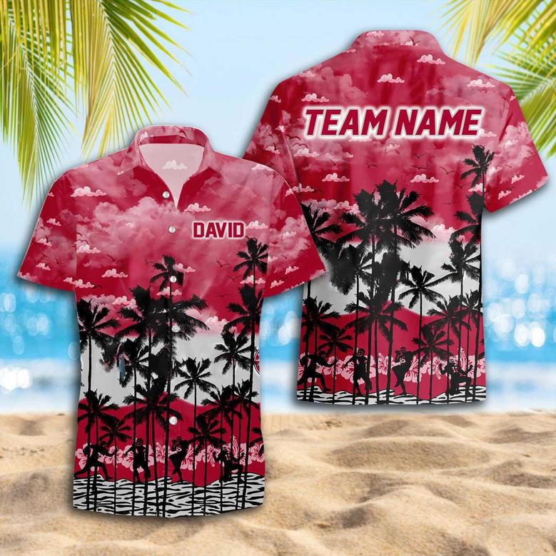 Personalized Alabama Tide Football Team Hawaiian Shirt, Football Team Gift for Fans & Players