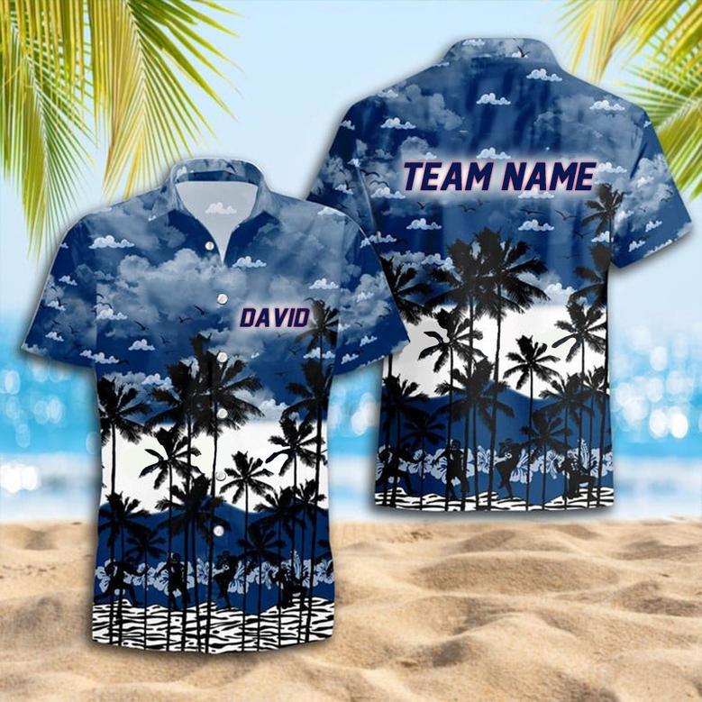 Personalized Atlantic Owls Football Team Hawaiian Shirt, Florida Football Team Shirt Gift for Players & Fans