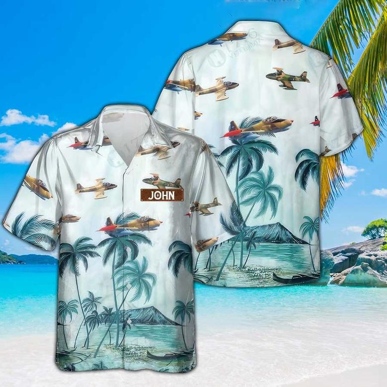 Personalized Bac Strikemaster Hawaiian Shirt for Men Dad Veteran, Patriot Day