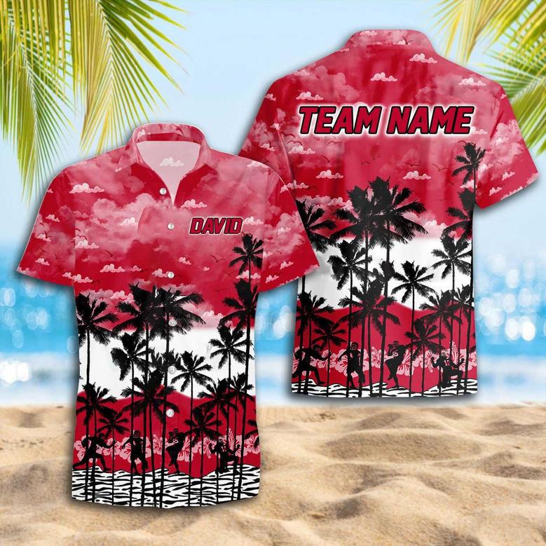 Personalized Ball State Football Team Hawaiian Shirt, Football Team Shirt Gift for Players & Fans