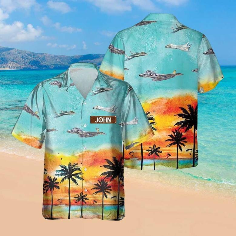 Personalized Cutlass Hawaiian Shirt for Men Dad Veteran, Patriot Day, Gift for Husband