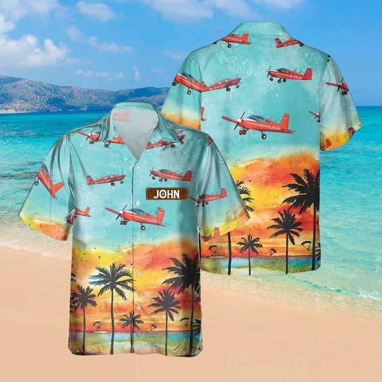 Personalized Grumman Hawaiian Shirt for Men Dad Veteran, Patriot Day, Gift for Husband