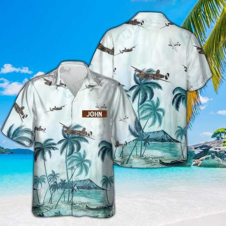 Personalized Liberator Hawaiian Shirt for Men Dad Veteran, Patriot Day